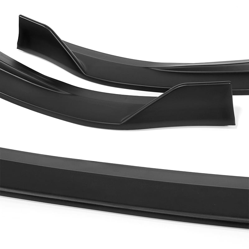Stay Tuned Performance For 2021-2024 Kia K5 GT-Line Matt Black Front Bumper Body Spoiler Lip STP-Style