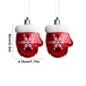thumbnail image 3 of pstuiky Adornos navideños de muñeco de nieve, colgante pequeño para árbol de Navidad, cabaña de Papá Noel, decoración colgante, suministros de decoración, 3 of 6