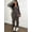 Brown, variant on Women's 2-Piece Set Zip-Up Hooded Jacket and Leggings Tracksuit