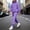 B Purple, variant on Timoontee Men's Heart Print Sweatsuit Two Piece Valentine Outfits Sets Long Sleeve Hooded Sweatshirt with Elastic Waist Drawstring Sweatpants White S