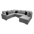 thumbnail image 1 of Sala Esquinera Modular El Bazar Store Artemis Gris Plata 230x300 cm Tela Lino nacional, 1 of 7
