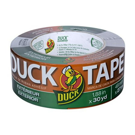 Brand Outdoor Duct Tape, Silver, 1.88 Inches x 30 Yards, 1 Roll (240183), Duct tape specially formulated with a UV inhibiting barrier that protects adhesive from.., By