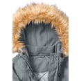 thumbnail image 6 of Woman Within Plus Size Arctic Parka Jacket & Hood 34" Long Down Blend Winter Coat, 6 of 6