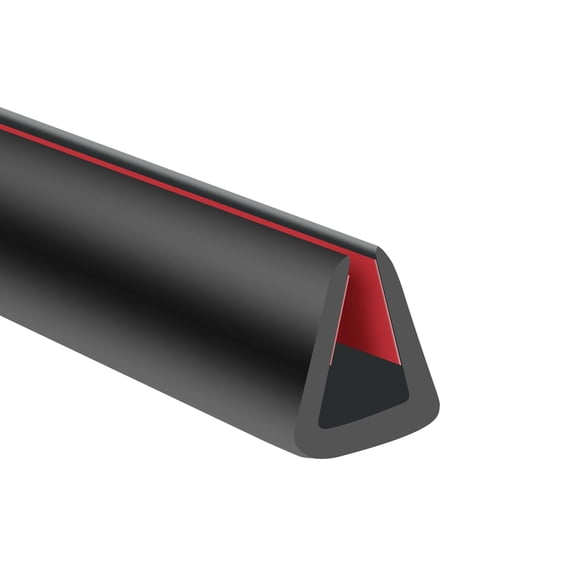 Borde de goma YANRUIPRO, autoadhesivo, 20 pies, EPDM negro