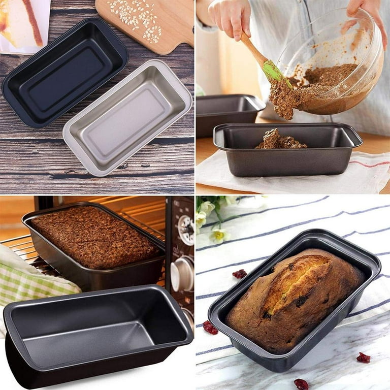 Xzeit Silicone Baking Molds NonStick Rectangle Cake Pans Mini Loaf Pan Easy  Release Bread Toast Mould Kitchen Accessories Pastry Tool - Yahoo Shopping