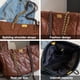 thumbnail image 3 of La bolsa de asas del bolso del bolso de la cartera de la PU de las mujeres con la bolsa de asas de desplazamiento de cadena, 3 of 5