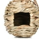 thumbnail image 5 of Casa de colibrí de bambú natural Tejida Colibrí Colibrí Ventana colgante Casa para pájaros Ventana Alféizar Choza para pájaros Creativa para Sunnimix Casa del colibrí, 5 of 6