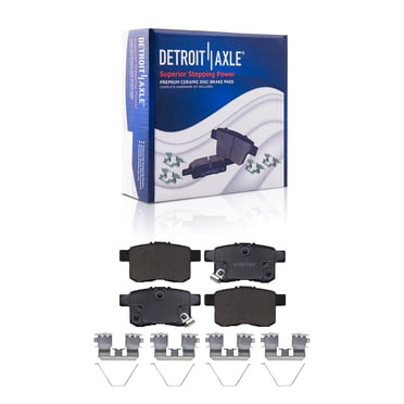 Detroit Axle - Rear Brake Pads for 2006-2011 Buick Lucerne Cadillac DTS