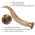 thumbnail image 3 of SEGO 100% Remy Human Hair Extensions Micro Loop Hair Extension Nano Micro Bead Ring Thick Hair Piece Clearance, 3 of 8