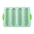TOPUUTP French Bread Baking Pan Nonstick Silicone Loaf Pan for Homemade