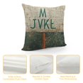 thumbnail image 4 of YINGXI  Sandy Toes &amp; Salty Kisses Simple Decoration Pillow Case  24x24in, 4 of 5