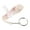 Pink, variant on Ballet Shoe Keychain Charm Cute Ornaments Pendants Alloy Backpack Pendant Perfect Gift for Dance Lover