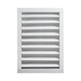 thumbnail image 1 of 24 x 30 in. Master Flow Aluminum Wall Louver - White, 1 of 1