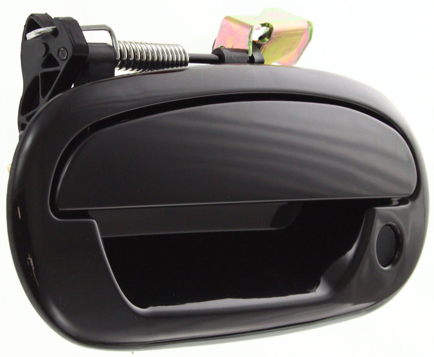 Replacement F462174 Exterior Door Handle Compatible with 1997-2002 Ford Expedition 1997-2003 F-150 Front, Left Driver Smooth Black