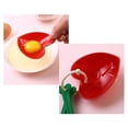 thumbnail image 3 of WASHWEPE 5Ud Cucharas Medidoras Plásticas Apilables Con Separador De Claras Multicolor Para Cocina Y Hornear, 3 of 8