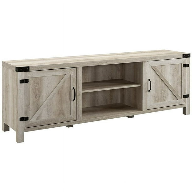 Farmhouse tv stand and clearance end table set