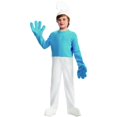 thumbnail image 1 of Disfraz de pitufo de lujo de la película de los Pitufos, pequeño 4-6 The Smurfs 883028459759, 1 of 1