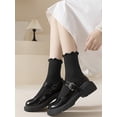 thumbnail image 2 of 6 Pairs Womens Ruffle Socks Cute Frilly Ankle Socks Quarter Crew Socks for Women Size 5-9, 2 of 7