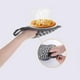 thumbnail image 2 of SZTXJ Oven Gloves and Pot Holders, Oven Gloves Heat Resistant Oven Gloves Up to 260C Non-Slip Barbecue Gloves with Cotton Lining for Cooking, Baking, 2 of 5