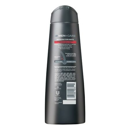 Dove Men+Care Shampoo and Conditioner, Invigoration Ignite, 12 Oz