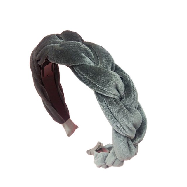 Guardurnaity Diadema elegante para niñas, accesorios ligeros y absorbentes del sudor, accesorios para el cabello, aro para el cabello Ropa, zapatos y accesorios Miscelánea gris