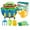 B-6pcs, variant on Holloyiver 6 PCS Kids Gardening Tool Set, Shovel Rake Fork Trowel Gloves Watering Can and Tote Bag, Toddler Gardening Tools for Kids Best Outdoor Toys Gift for Boys and Girls