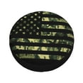thumbnail image 2 of Kdxio Spare Tire Cover for RV Trailer, Waterproof Wheel Cover,Camper Spare Tire Cover Fit for Rv SUV Truck Travel Trailer 14 inch-American Flag Camo, 2 of 8