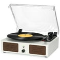 thumbnail image 5 of Vinyl Record Player Wireless Turntable with Built-in Speakers and USB Belt-Driven Vintage Phonograph Record Player 3 Speed for Entertainment and Home Decoration, 5 of 7