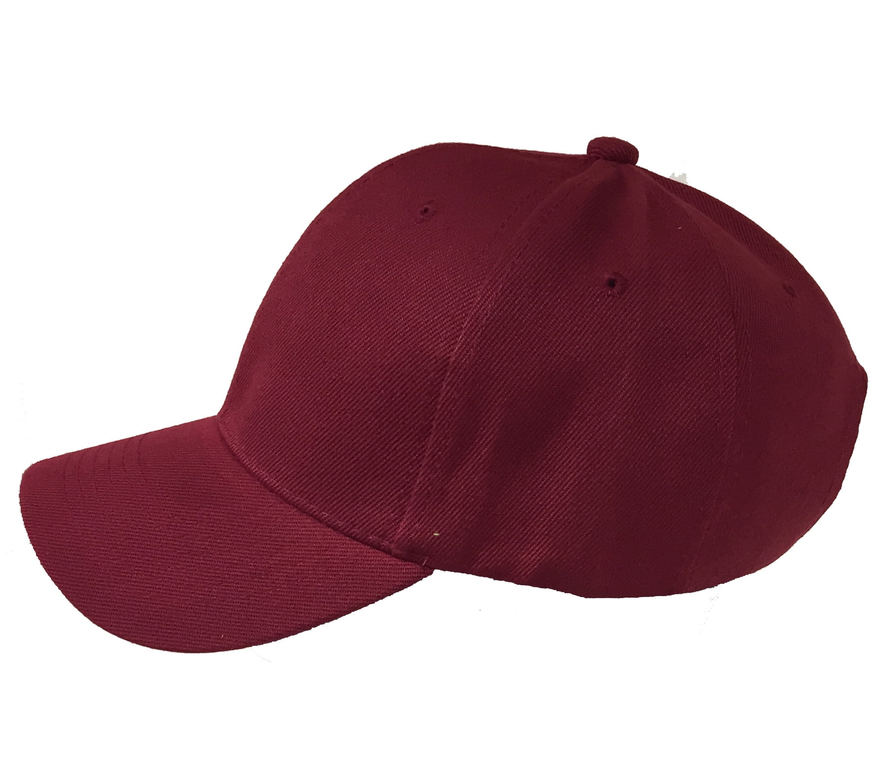 baseball cap with velcro fastener