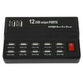 thumbnail image 2 of Station de Charge 12 Ports, Hub USB 12 Ports, Plusieurs Appareils ABS pour la Maison, 2 of 8