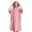Pink-B, variant on 100% Cotton Kids Hooded Surf Poncho Changing Robe, Quick Absorbent Wearable Swim Towel Boys & Girls Pink-B 8-14 Years