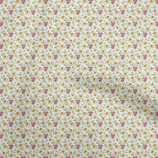 oneOone Silk Tabby White Fabric Baroque Sewing Craft Projects Fabric Prints By Yard 42 Inch Wide