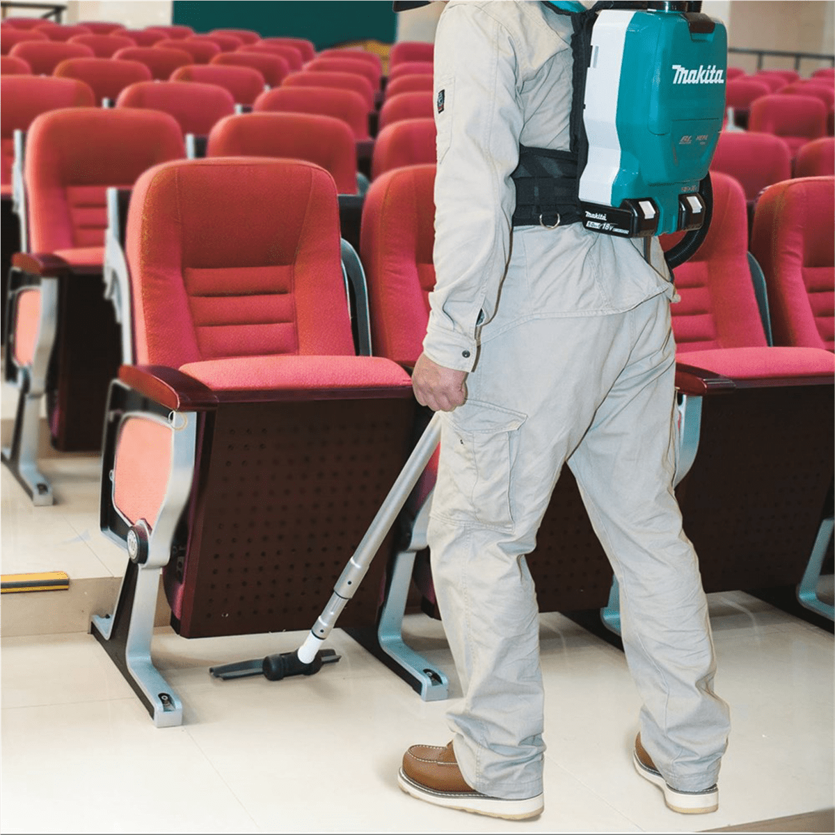 Makita 18V X2 (36V) LXT&reg; Lith-Ion Brushless Cordless 1/2 Gallon HEPA Filter Backpack Dry Vacuum Kit (5.0Ah)