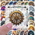 thumbnail image 6 of Mechanical Gear Stickers, Waterproof Gear Sticker for Water Bottle Laptop Phone Cases Planner Skateboard Luggage Helmet Party Favor Decor, Ideal for Adults Teens Teacher Rewards, 6 of 8