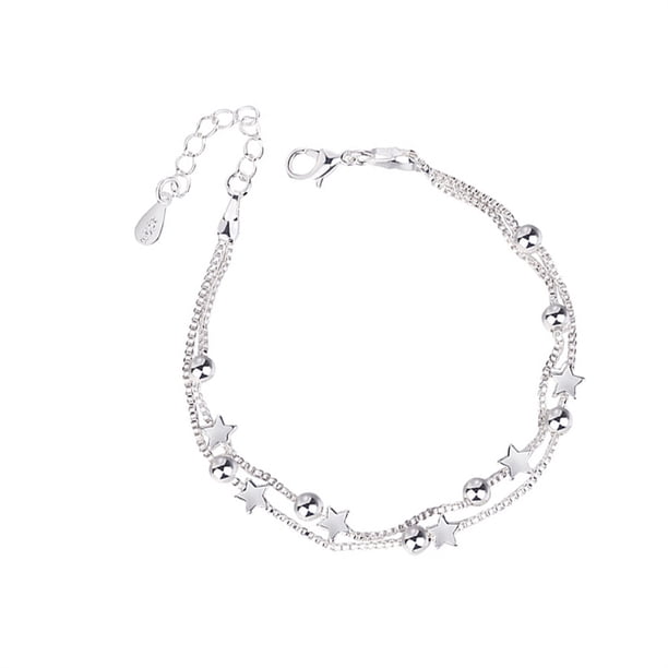 Sonducket de cuentas para mujer, brazalete de doble capa, joyería artística de aniversario de baile para Club, regalo personalizado para hija y Ropa, zapatos y accesorios Miscelánea Sonducket AP011072-00