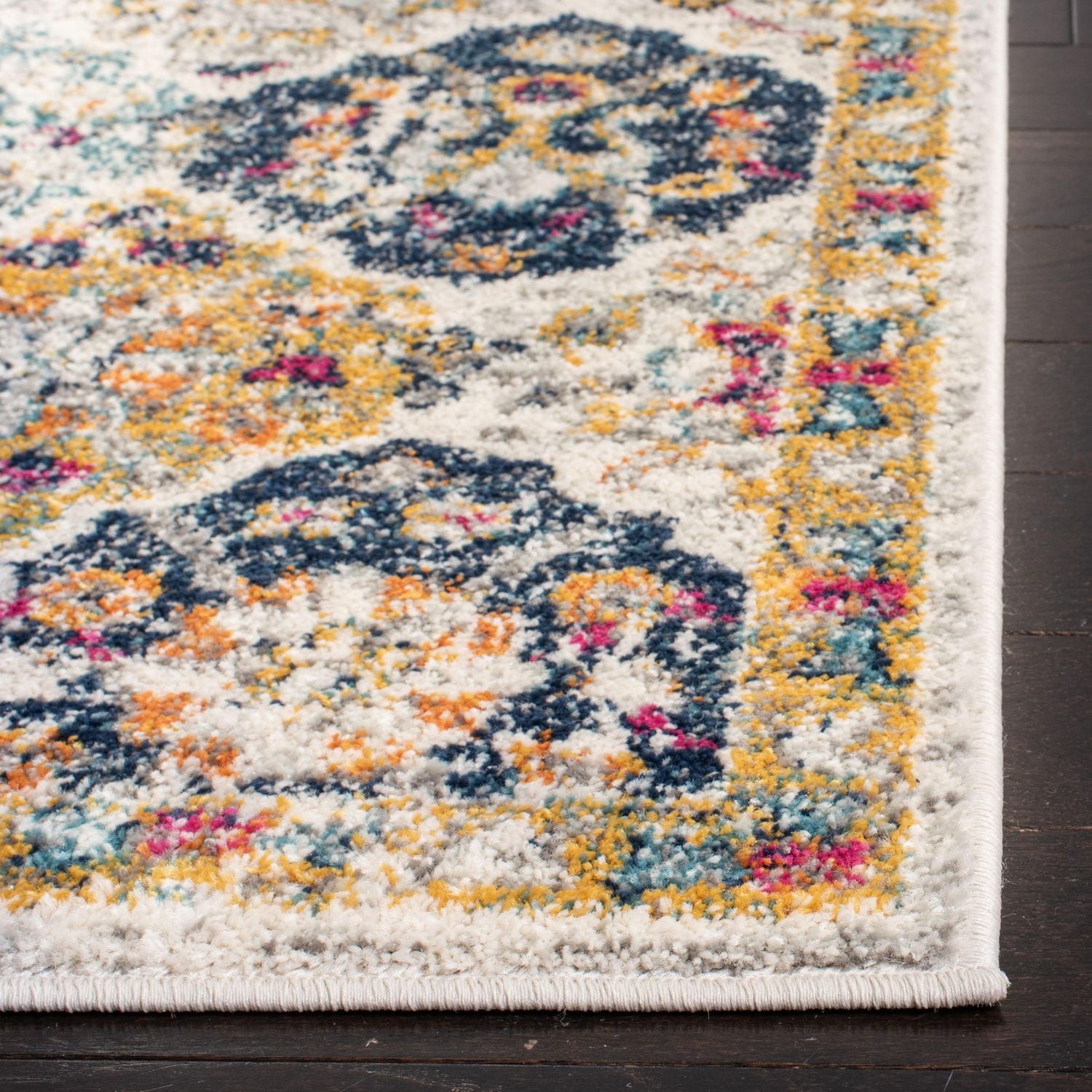 SAFAVIEH Madison Judith Geometric Floral Area Rug