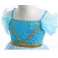 thumbnail image 3 of Girls Jasmine Princess Costumes Dress Up for Halloween Cosplay Party, 3 of 6