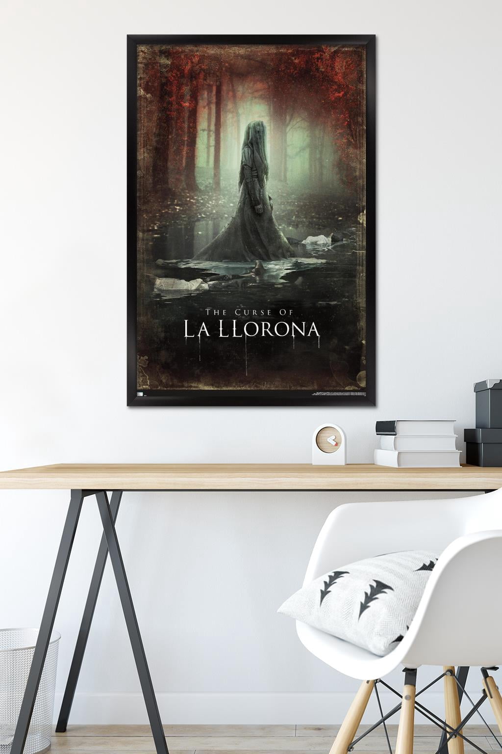 The Curse of La Llorona - Key Art Wall Poster, 22.375" x 34", Framed