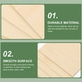 thumbnail image 3 of Raindrops 5Pcs Diy Wooden Planks Unfinished Wooden Boards for Craft Projects 3.93X3.93X0.08in, 3 of 7