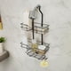 thumbnail image 1 of Accesorios de baño Estante colgante para ducha de baño Organizador de ducha colgante de 3 niveles con jabonera Toallas Esponja Estante de ducha sobre cabezal de ducha Estante colgante de acero inoxida, 1 of 6