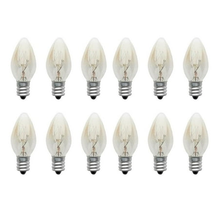 

Famure 12pcs Lamp Bulb Dimming Incandescent Mini Salt Light Bulb