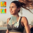thumbnail image 6 of Bladeless Neck Fan Personal Wearable Fan 3 Speed USB Rechargeable Hands Free Cooling - Safe Design for Outdoor Sports Travel Office(Beige), 6 of 9