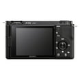 thumbnail image 5 of Sony ZV-E10 Mirrorless Camera with 16-50mm Lens + 32GB Memory Card + Pistol Grip Tripod + SV Premium Accessory Bundle (International Version), 5 of 8