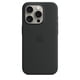 thumbnail image 3 of Funda de silicona líquida para iPhone 15 con MagSafe, suave al tacto, de 6,1 pulgadas, color negro, 3 of 8