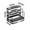 Black, variant on VWRXBZ Kitchen Shelf, 9.45x8.66x6.3 Inch Kitchen Knife Storage Rack Multi Functional Counter Cutting Board Rack Chopsticks Cage Home Cutting Board Knife Storage Rack Shelf Organizer