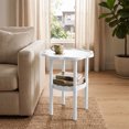 thumbnail image 5 of Dalxymotic Compact Bedside Nightstand Table, Mini Apartment Side Table, Multi Use Nightstand, Space Saving Mini Nightstand for Bedroom, Living Room, Home, Apartment, Office, 5 of 8