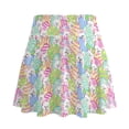 thumbnail image 2 of HELLHERO Built-in Shorts Golf Skirts, Bunny Egg Pattern 2 Side Pockets High Waisted Tennis Skirt for Yoga Hiking Pickleball, 2 of 9