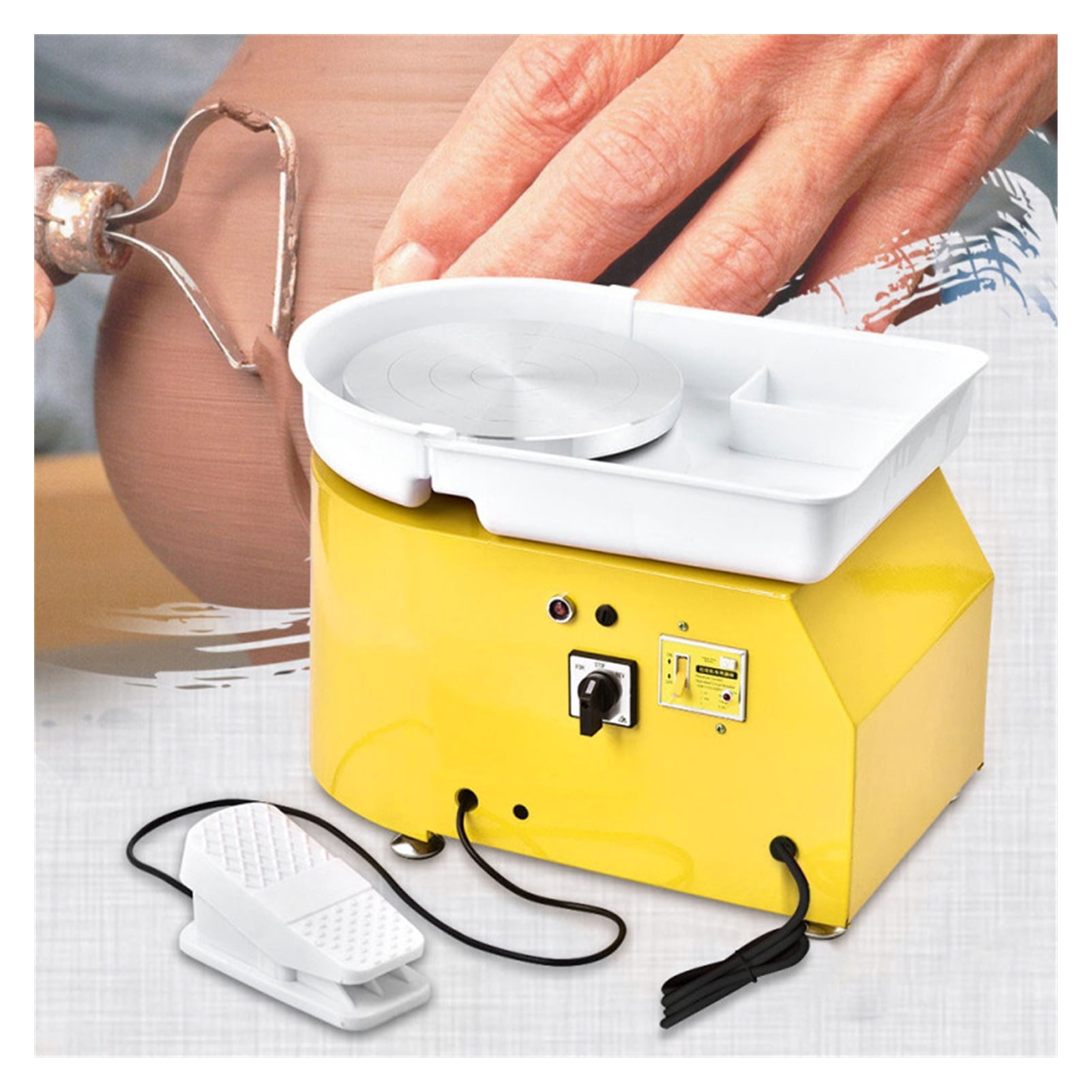 Ceramic Tool Ceramic Ceramic 25 Cm 350W Electric Ceramic Wheel Ceramic Machine Ceramic Processing Clay Handicraft ,Wide Ranging Usage