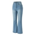 thumbnail image 5 of Uuszgmr Jeans For Women Bell Bottom Women Jeans High Waisted Flare Women Jeans Stretchy Bell Bottoms Pants, 5 of 9