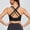 Black, variant on Leesechin Womens Sports Bra Clearance